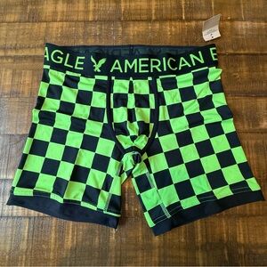 Vintage American Eagle Outfitters Men's Checkerboard Boxer Briefs